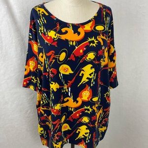 Lularoe Disney The Incredibles Tunic Top Irma Size S - NWT